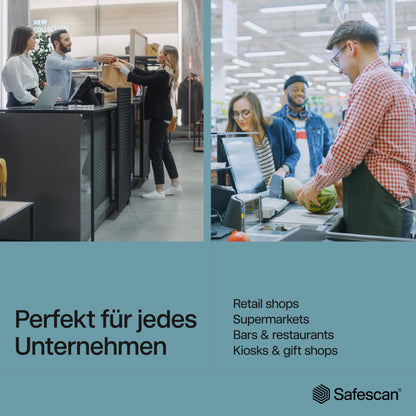 Notenfix 2465-S Geldzählmaschine Wertzählung gemischte EUR Banknoten Banknotenzähler 7 fache Echtheitsprüfung zählt sortierte Banknoten aller Währungen